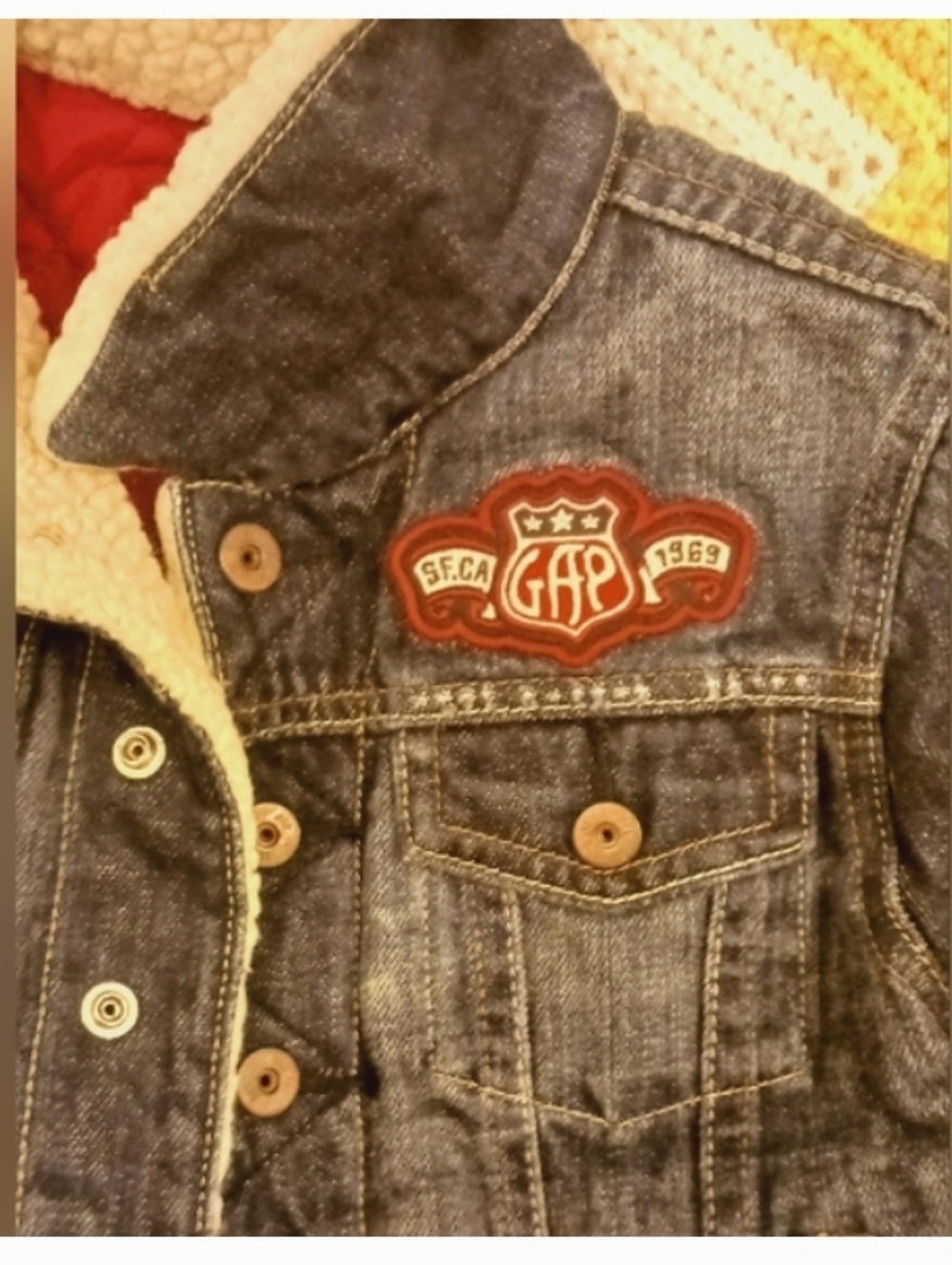 Vintage GAP denim Baby Jacket - Picture 3 of 5